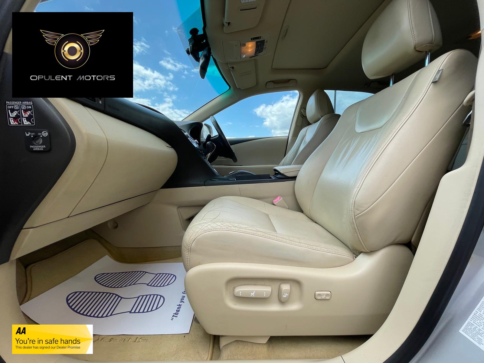 Lexus RX 3.5 450h V6 Advance SUV 5dr Petrol Hybrid CVT 4WD Euro 5 (s/s) (Sunroof) (299 ps)