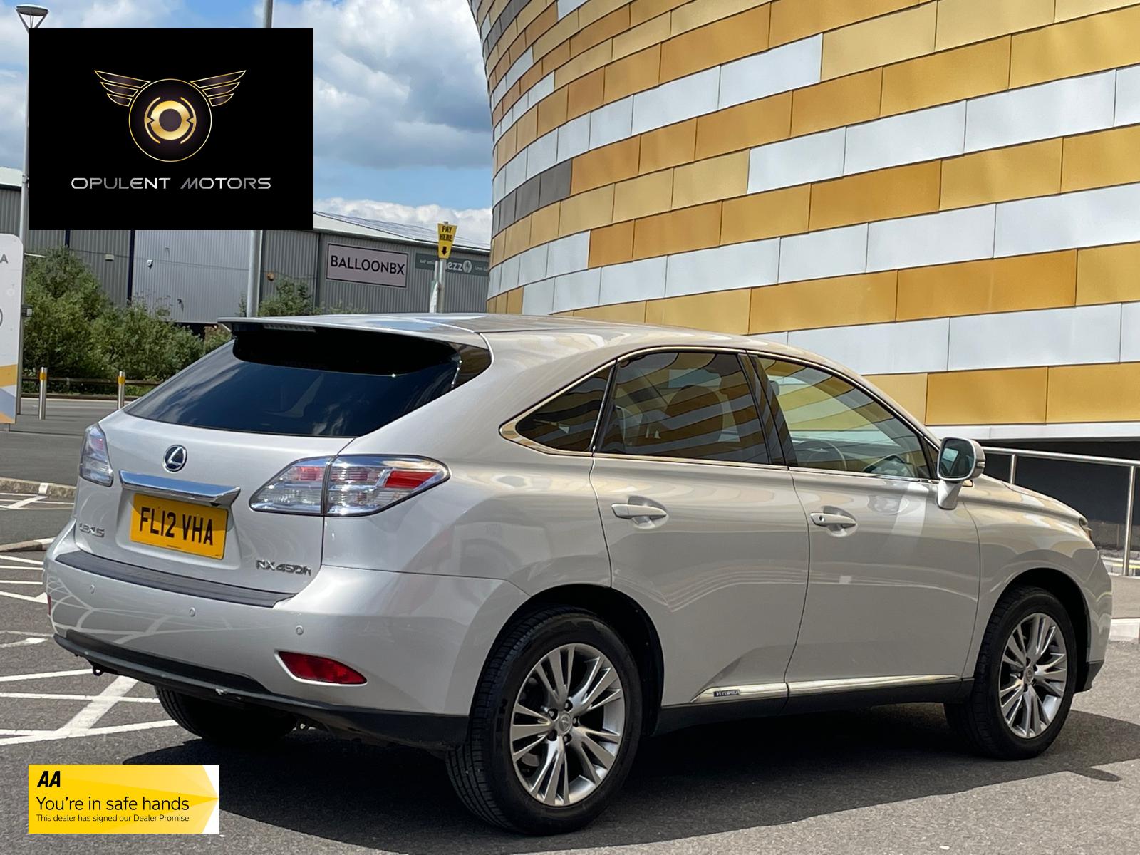 Lexus RX 3.5 450h V6 Advance SUV 5dr Petrol Hybrid CVT 4WD Euro 5 (s/s) (Sunroof) (299 ps)