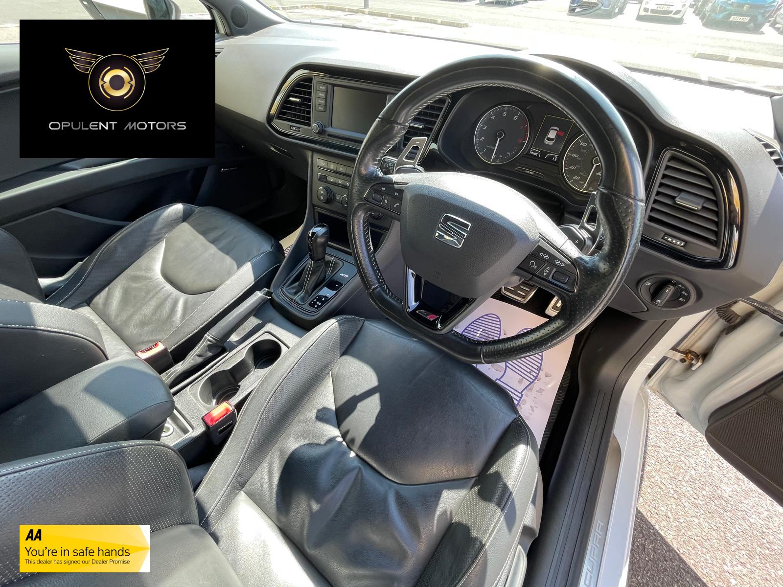 SEAT Leon 2.0 TSI Cupra 280 Sport Coupe 3dr Petrol DSG Euro 6 (s/s) (280 ps)