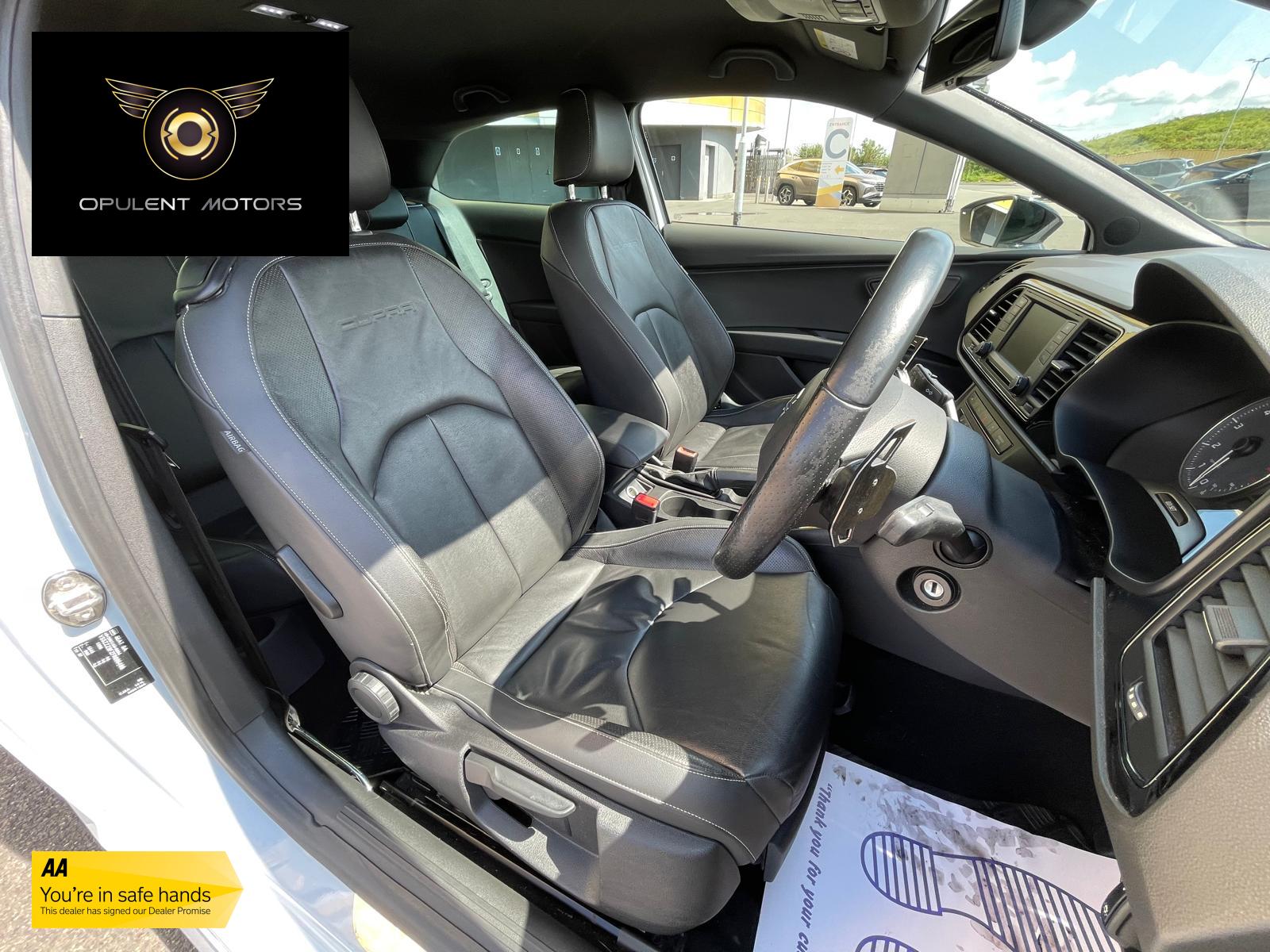 SEAT Leon 2.0 TSI Cupra 280 Sport Coupe 3dr Petrol DSG Euro 6 (s/s) (280 ps)