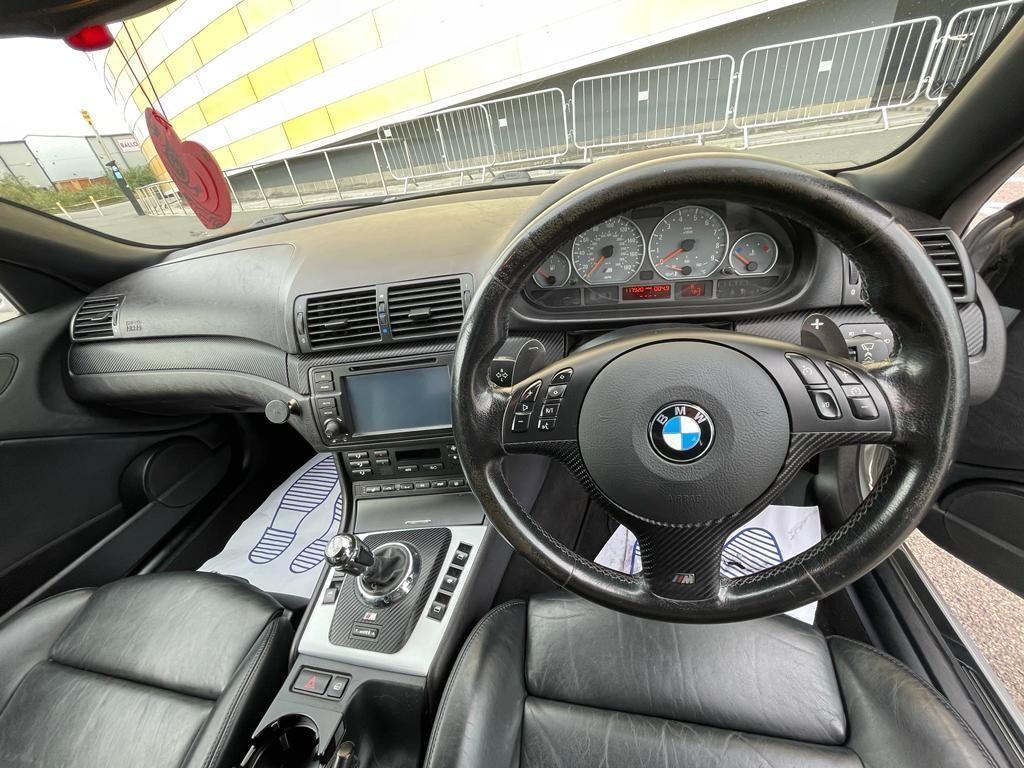 BMW M3 3.2 M3 SMG 2d 338 BHP BLACK LEATHER INTERIOR