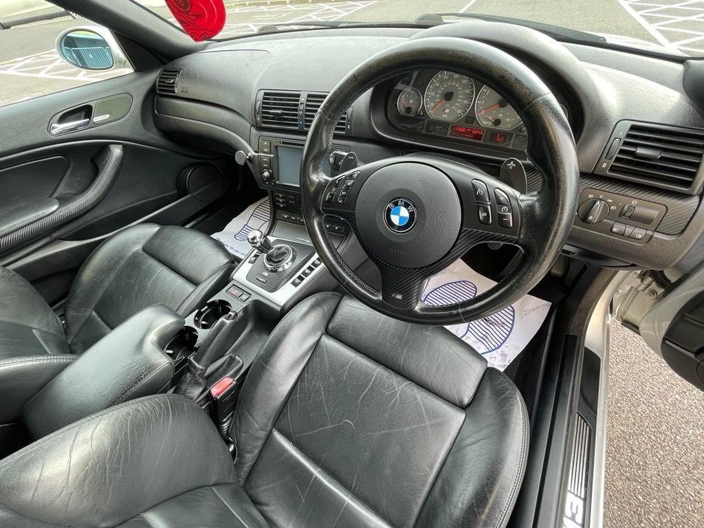 BMW M3 3.2 M3 SMG 2d 338 BHP BLACK LEATHER INTERIOR