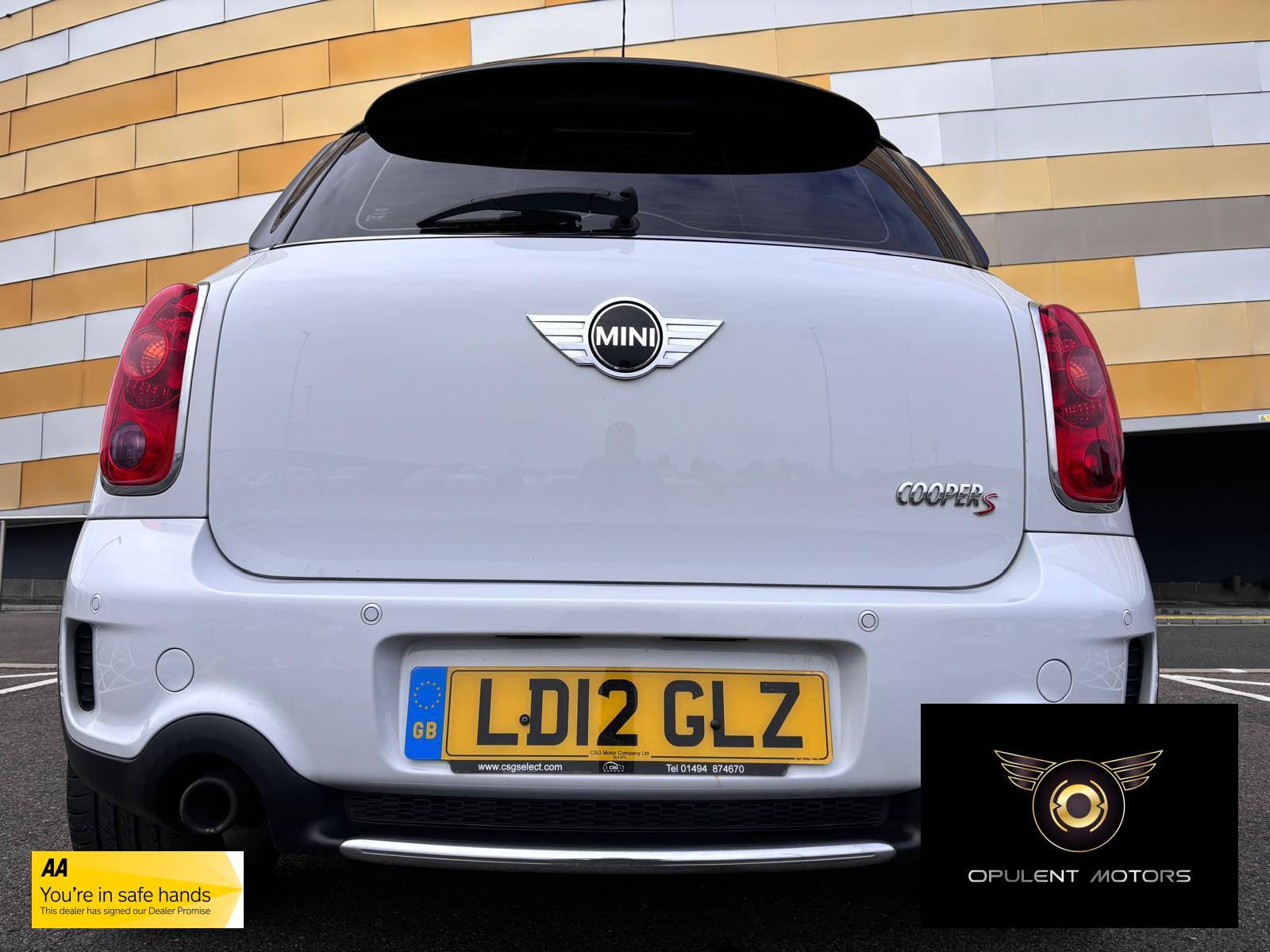 MINI Countryman 1.6 Cooper S SUV 5dr Petrol Auto ALL4 Euro 5 (184 ps)