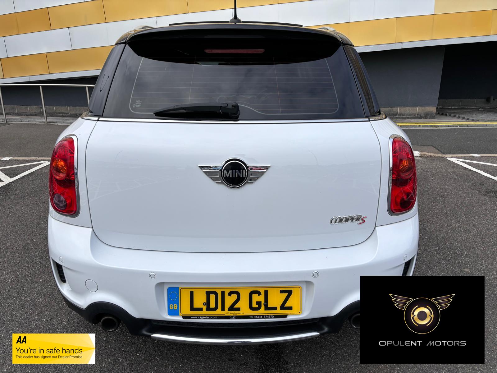 MINI Countryman 1.6 Cooper S SUV 5dr Petrol Auto ALL4 Euro 5 (184 ps)