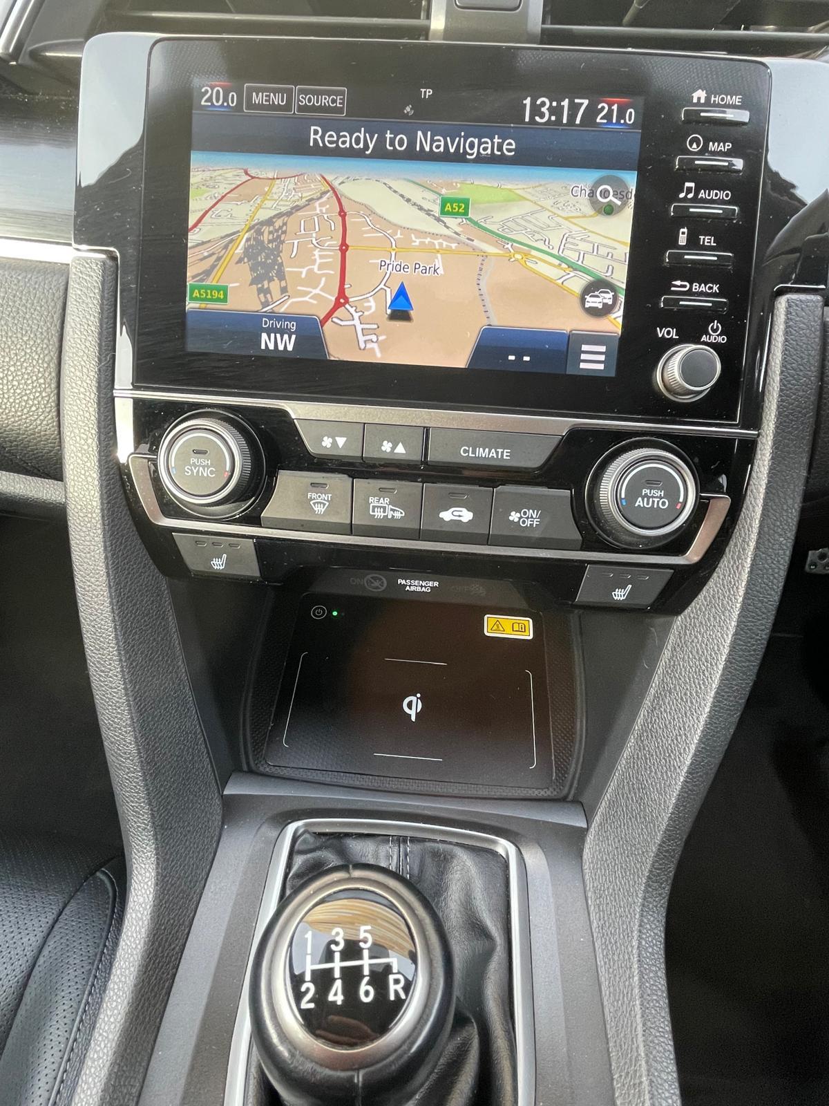 Honda Civic 1.0 VTEC Turbo EX Hatchback 5dr Petrol Manual Euro 6 (s/s) (126 ps)