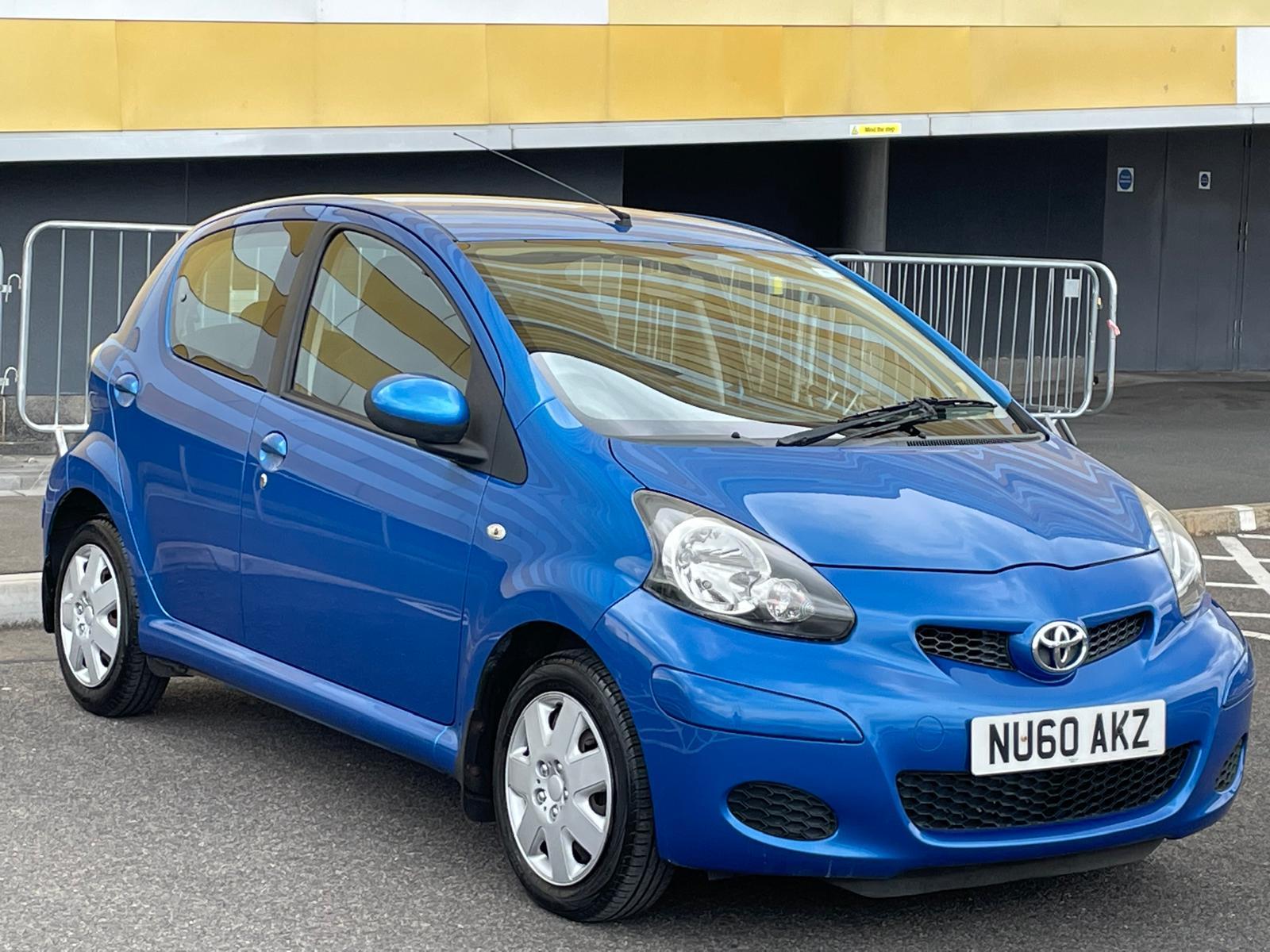 Toyota AYGO 1.0 VVT-i Blue Hatchback 5dr Petrol MultiMode Euro 4 (67 bhp)