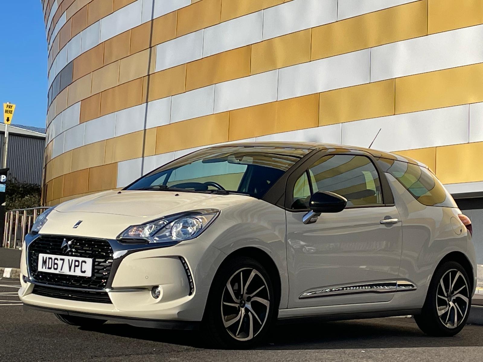 DS AUTOMOBILES DS 3 1.2 PureTech Parthenon Cream Hatchback 3dr Petrol Manual Euro 6 (s/s) (110 ps)