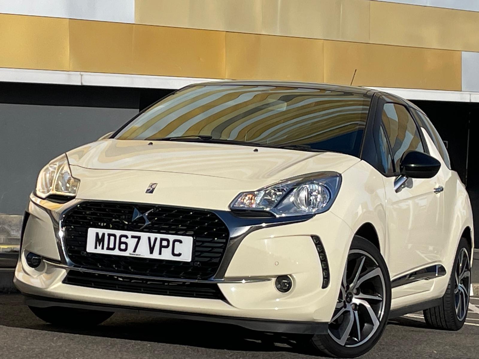 DS AUTOMOBILES DS 3 1.2 PureTech Parthenon Cream Hatchback 3dr Petrol Manual Euro 6 (s/s) (110 ps)