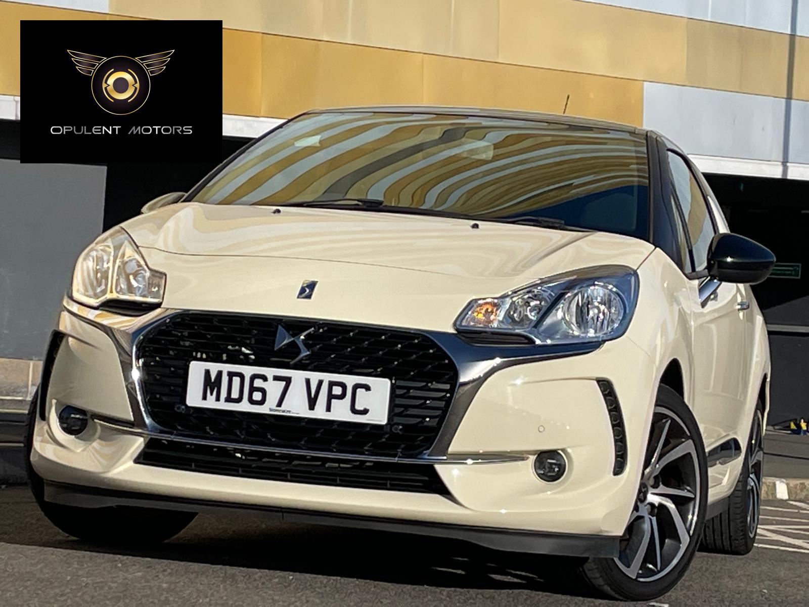 DS AUTOMOBILES DS 3 1.2 PureTech Parthenon Cream Hatchback 3dr Petrol Manual Euro 6 (s/s) (110 ps)
