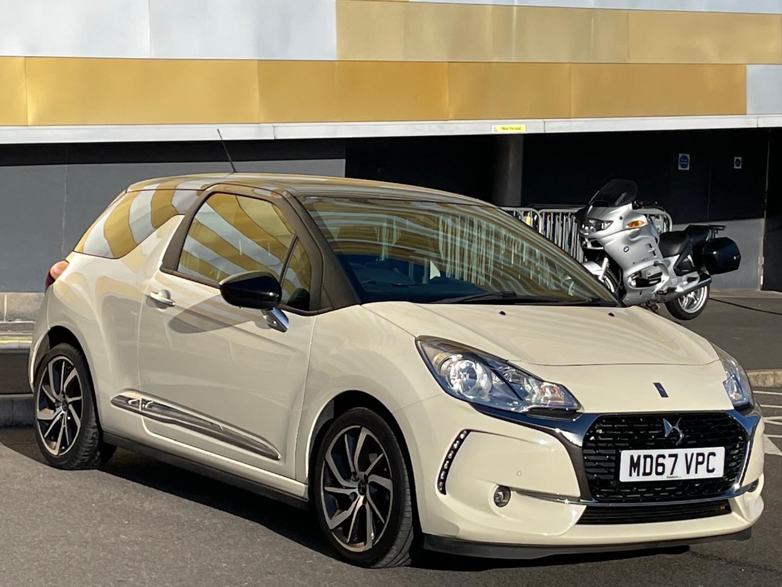DS AUTOMOBILES DS 3 1.2 PureTech Parthenon Cream Hatchback 3dr Petrol Manual Euro 6 (s/s) (110 ps)