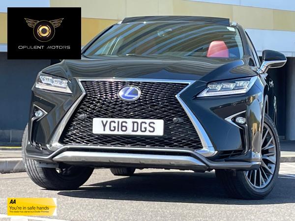 Lexus RX 3.5 450h V6 F Sport SUV 5dr Petrol Hybrid CVT 4WD Euro 6 (s/s) (313 ps)
