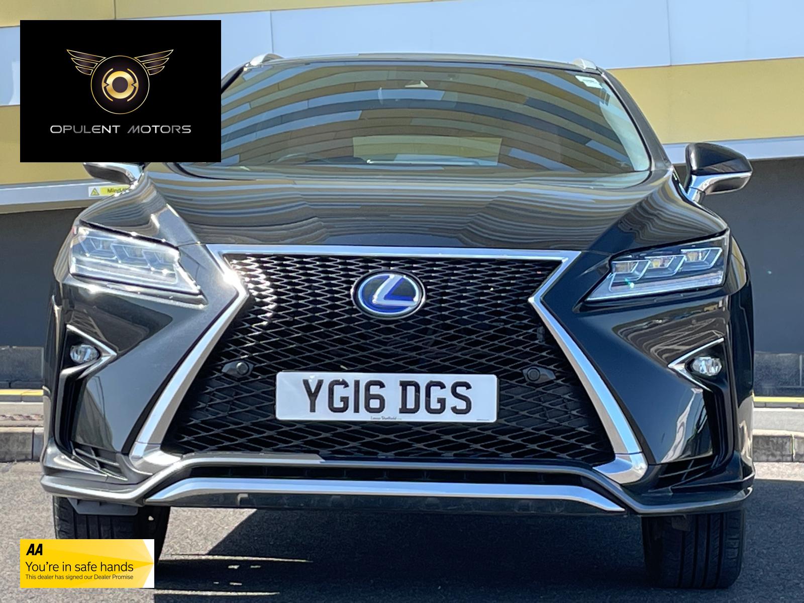 Lexus RX 3.5 450h V6 F Sport SUV 5dr Petrol Hybrid CVT 4WD Euro 6 (s/s) (313 ps)