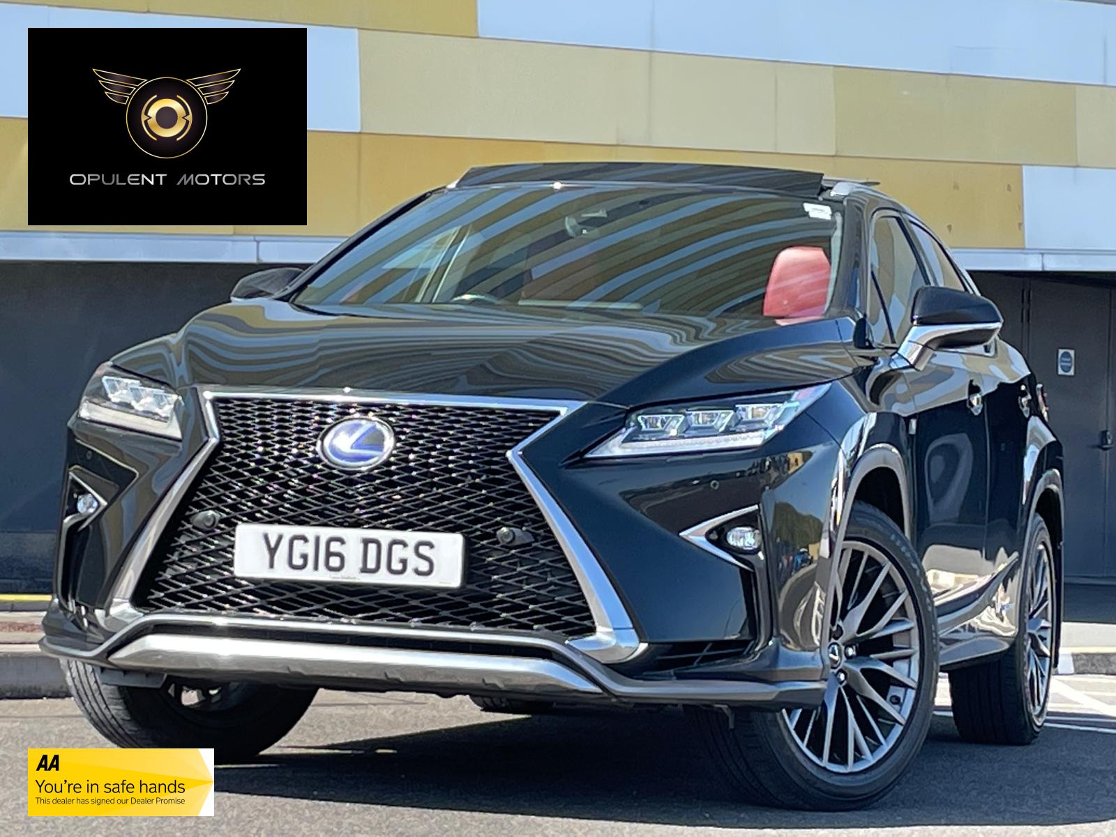 Lexus RX 3.5 450h V6 F Sport SUV 5dr Petrol Hybrid CVT 4WD Euro 6 (s/s) (313 ps)