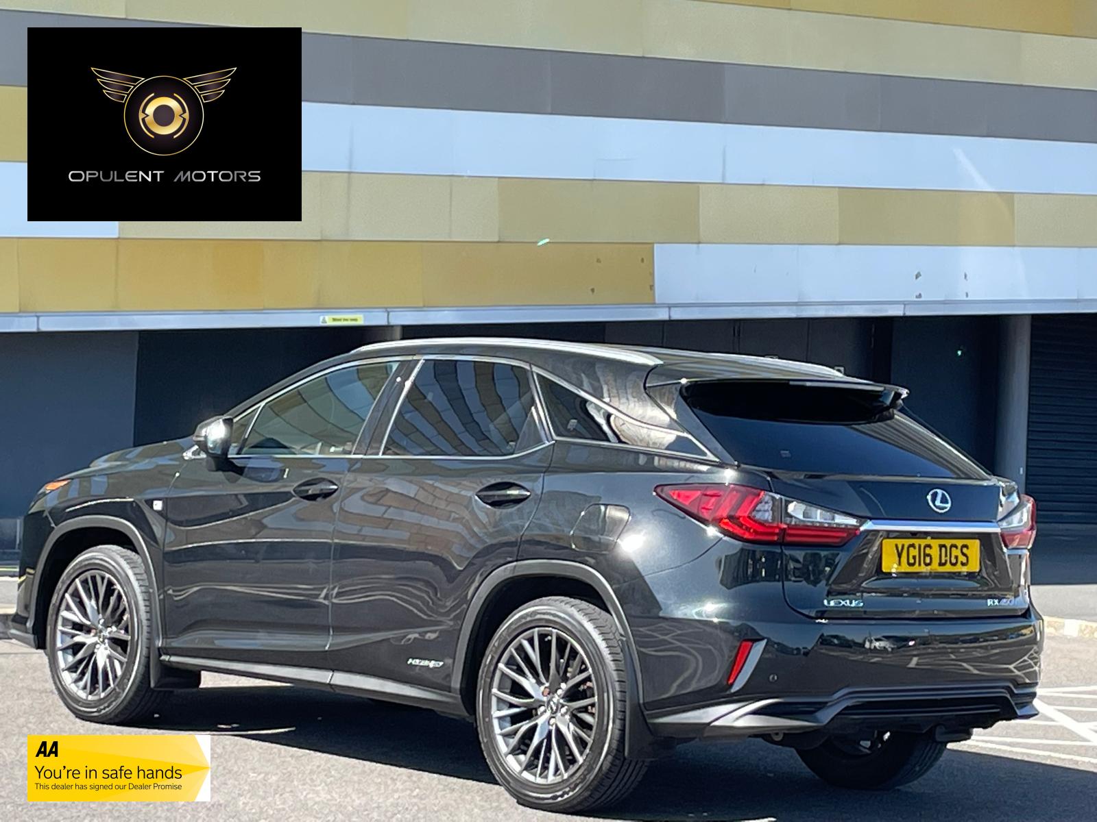Lexus RX 3.5 450h V6 F Sport SUV 5dr Petrol Hybrid CVT 4WD Euro 6 (s/s) (313 ps)