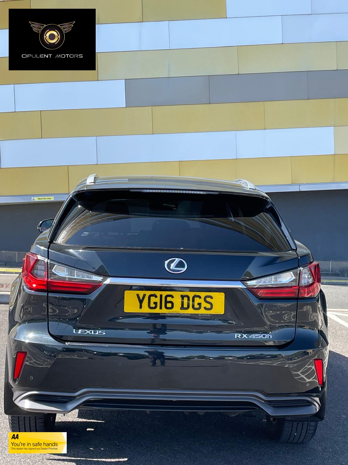 Lexus RX 3.5 450h V6 F Sport SUV 5dr Petrol Hybrid CVT 4WD Euro 6 (s/s) (313 ps)