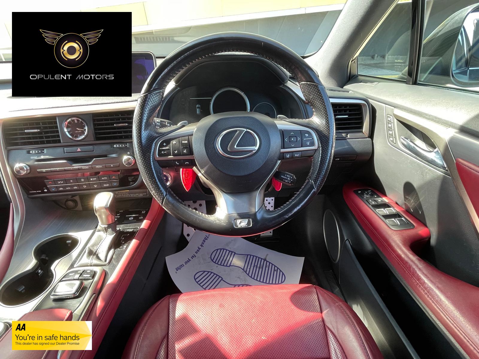Lexus RX 3.5 450h V6 F Sport SUV 5dr Petrol Hybrid CVT 4WD Euro 6 (s/s) (313 ps)