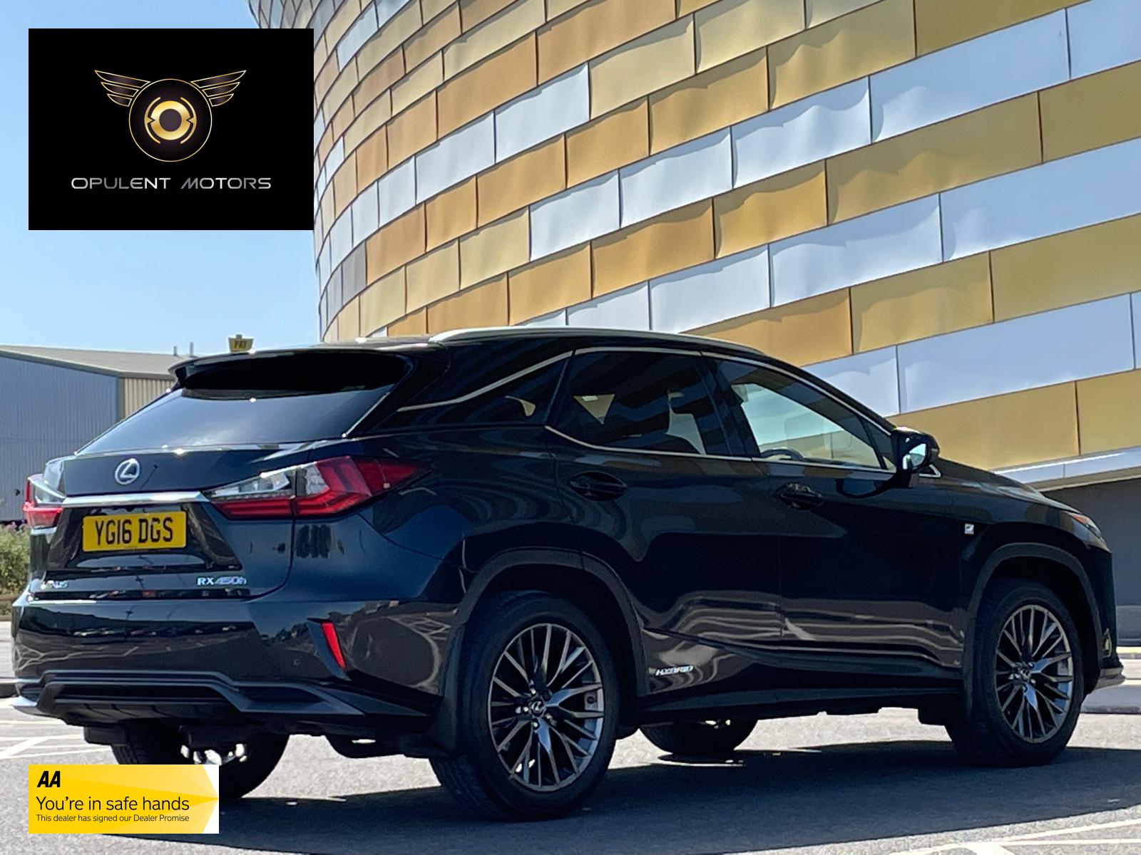 Lexus RX 3.5 450h V6 F Sport SUV 5dr Petrol Hybrid CVT 4WD Euro 6 (s/s) (313 ps)