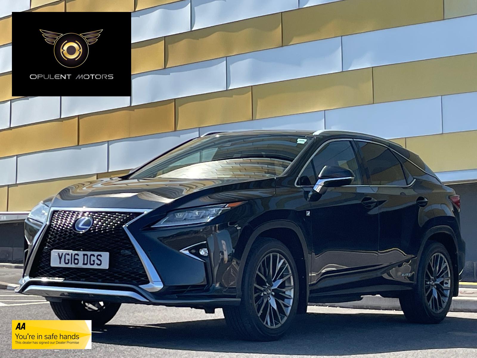 Lexus RX 3.5 450h V6 F Sport SUV 5dr Petrol Hybrid CVT 4WD Euro 6 (s/s) (313 ps)