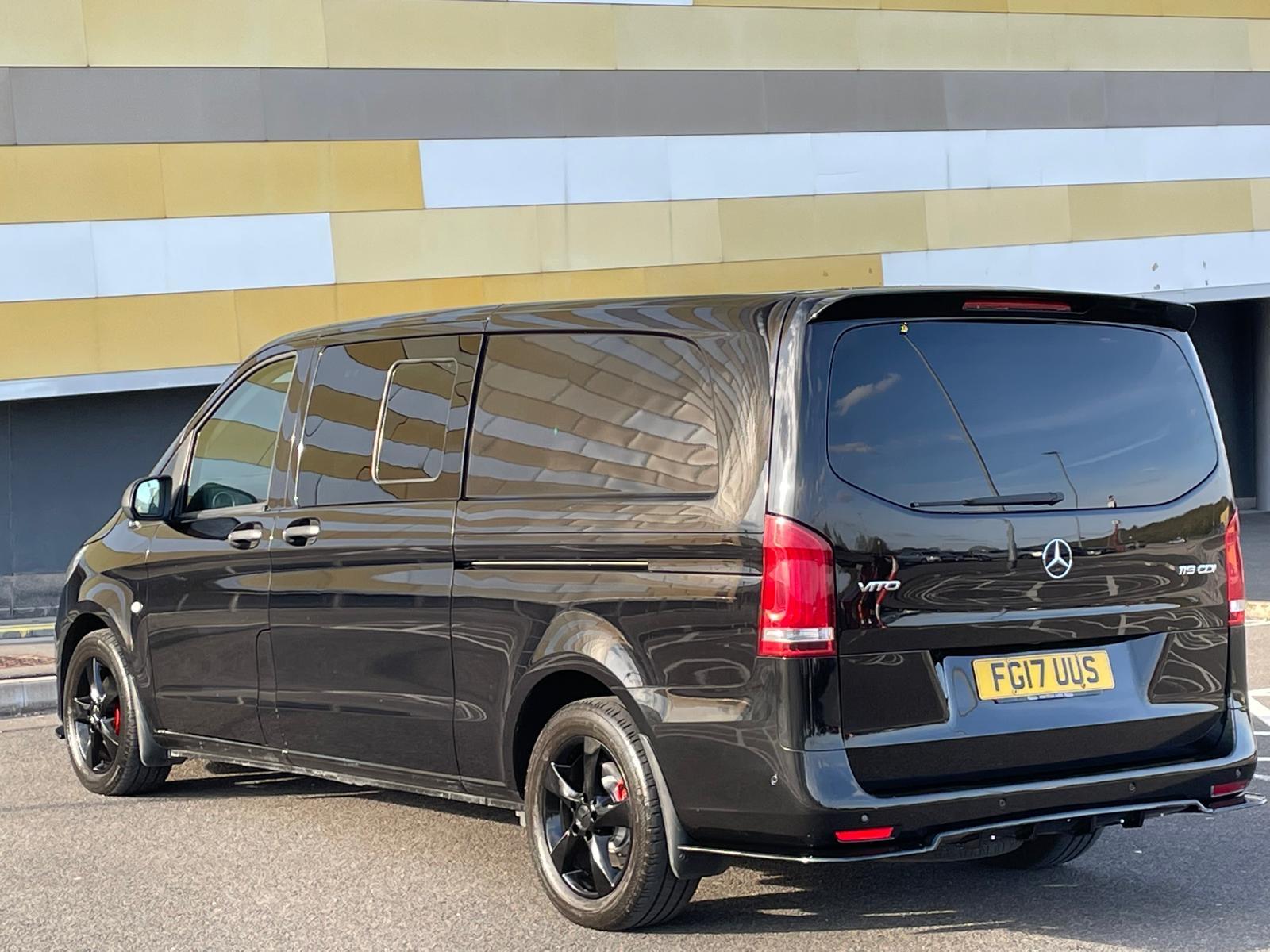 Mercedes-Benz Vito 2.1 119 CDI BlueTEC Crew Van Double Cab 5dr Diesel G-Tronic+ RWD L3 Euro 6 (s/s) (XLWB) (190 ps)