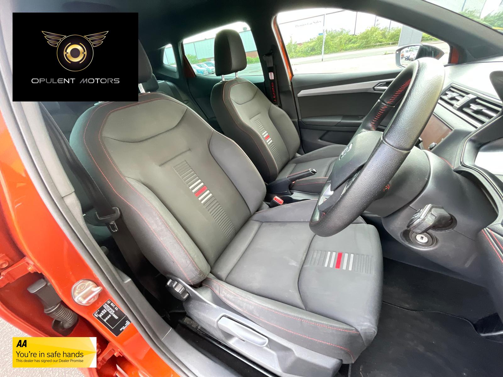 SEAT Ibiza 1.0 TSI FR Hatchback 5dr Petrol Manual Euro 6 (s/s) GPF (95 ps)