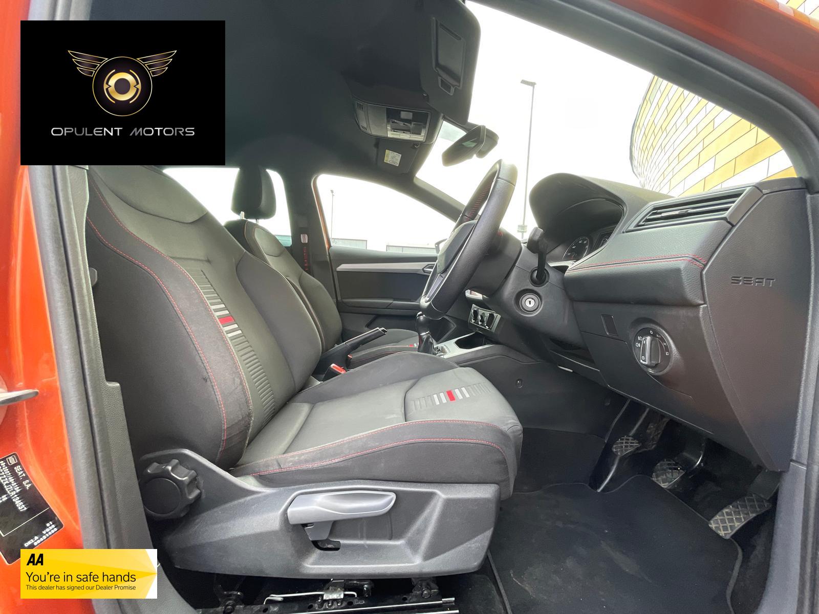 SEAT Ibiza 1.0 TSI FR Hatchback 5dr Petrol Manual Euro 6 (s/s) GPF (95 ps)