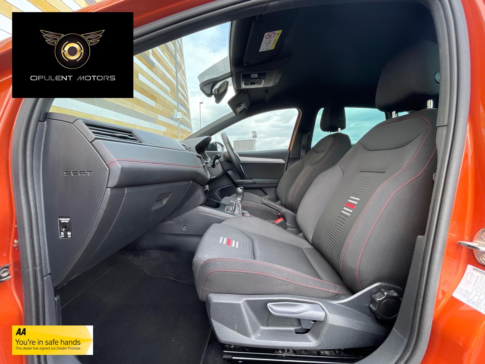 SEAT Ibiza 1.0 TSI FR Hatchback 5dr Petrol Manual Euro 6 (s/s) GPF (95 ps)