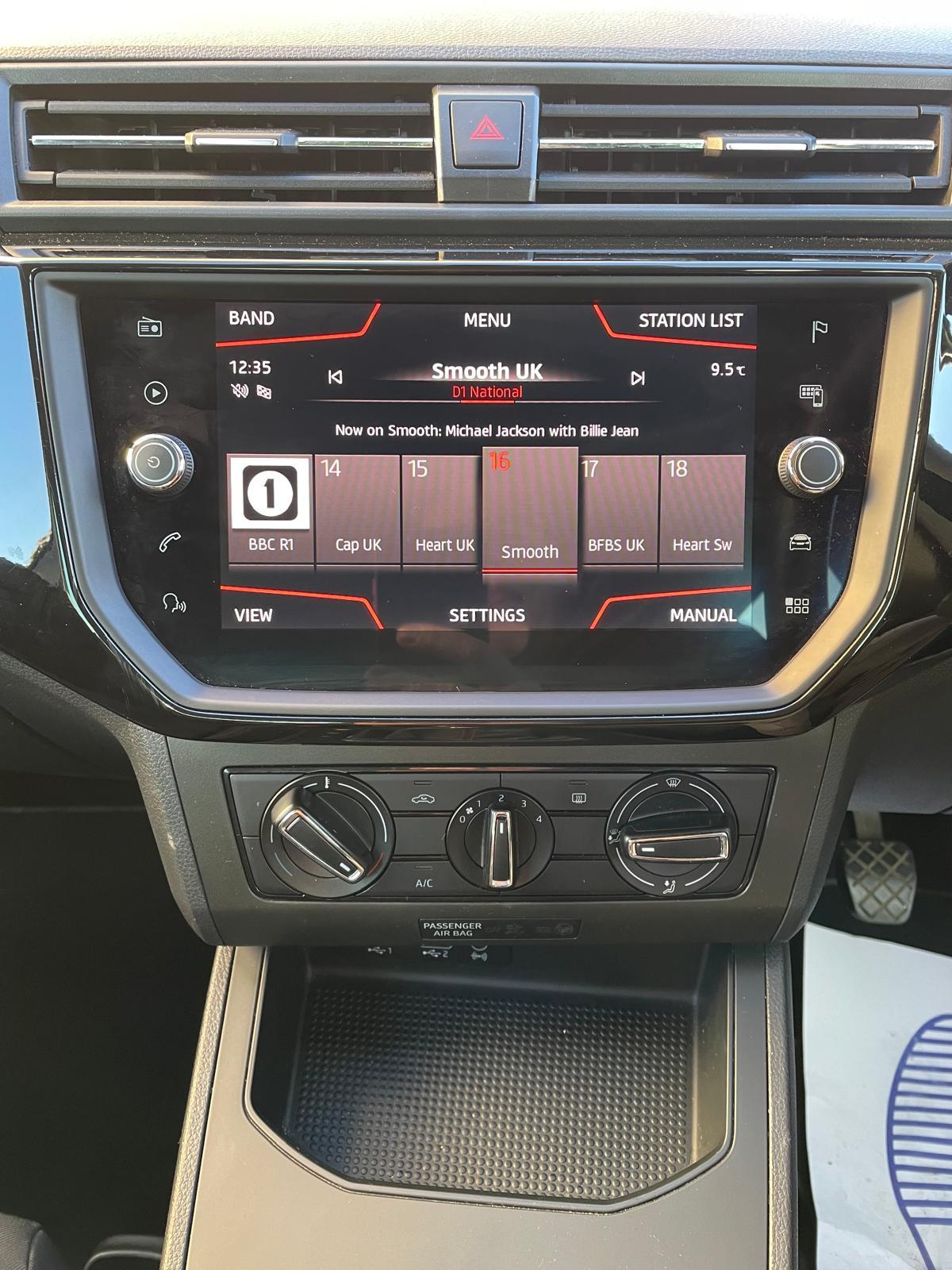 SEAT Ibiza 1.0 TSI FR Hatchback 5dr Petrol Manual Euro 6 (s/s) GPF (115 ps)