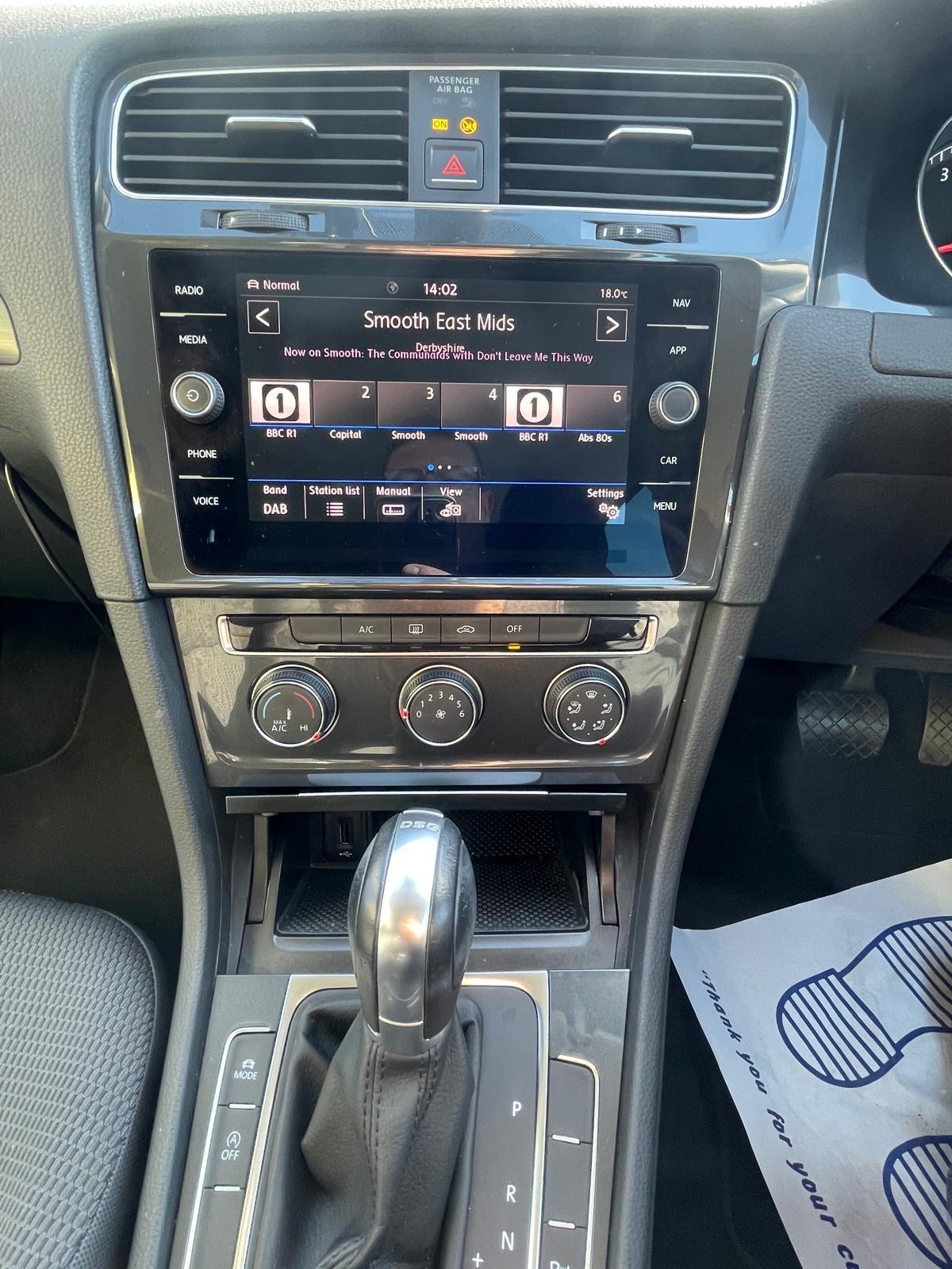 Volkswagen Golf 1.4 TSI SE Nav Hatchback 5dr Petrol DSG Euro 6 (s/s) (125 ps)