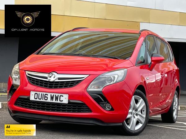 Vauxhall Zafira Tourer 1.4i Turbo Exclusiv MPV 5dr Petrol Auto Euro 6 (140 ps)